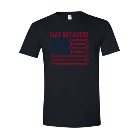Flat Out Flag - Black